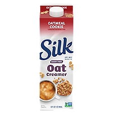 Silk Oat yeah Oatmilk Creamer - Oatmeal Cookie, 32 Fluid ounce