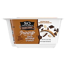 So Delicious Dairy Free Pairings Coco Almond Crunch Coconutmilk Yogurt Alternative, 5.3 oz