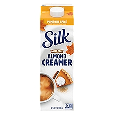 Silk Dairy Free Pumpkin Spice Almond Creamer, 32 fl oz, 32 Fluid ounce