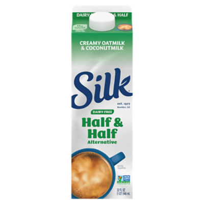 Silk Half and Half Alternative, Dairy Free, Gluten Free, 32 FL ounce Carton
