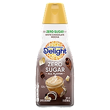 International Delight Zero Sugar White Chocolate Mocha, Coffee Creamer, 32 Fluid ounce