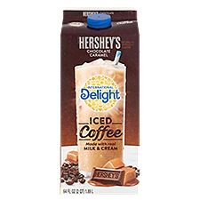 International Delight Iced Coffee, Hershey's Chocolate Caramel, 64 Fluid ounce
