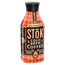 STōK Pumpkin Creamed Cold Brew, Coffee Beverage, 48 Fluid ounce