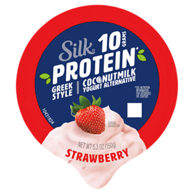 Milk Alternative Yogurt Almond Cashew Silk10gProtein 