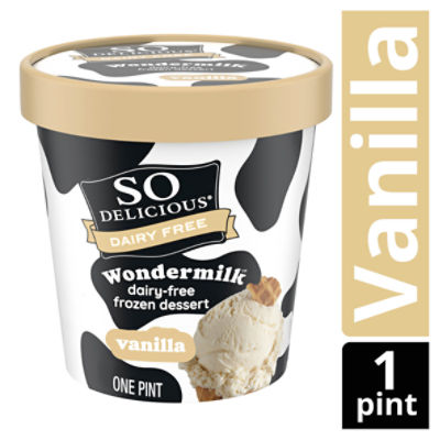 So Delicious Dairy Free Vanilla Wondermilk Frozen Dessert, 1 Pint