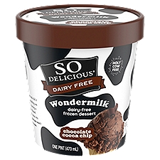 So Delicious Dairy Free Chocolate Cocoa Chip Wondermilk Frozen Dessert, 1 Pint