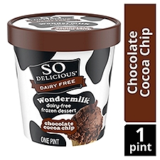 So Delicious Dairy Free Chocolate Cocoa Chip Wondermilk Frozen Dessert, 1 Pint, 1 Pint
