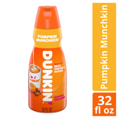 Dunkin' Pumpkin Munchkin Coffee Creamer, 32 fl oz