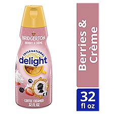 International Delight Bridgerton Berries & Creme Coffee Creamer, 32 FL ounce Bottle
