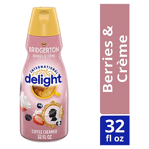 International Delight Bridgerton Berries & Creme Coffee Creamer, 32 FL ounce Bottle