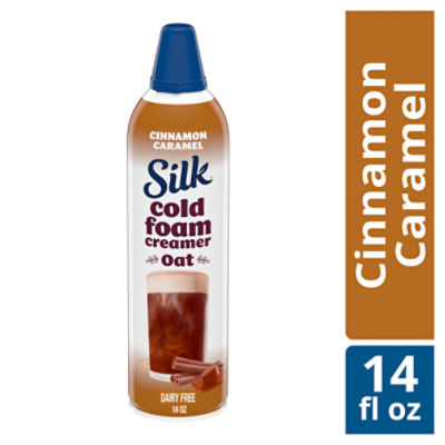 Silk Cinnamon Caramel Cold Foam Creamer Oat, 14 oz