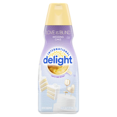 International Delight Love is Blind Wedding Cake Coffee Creamer, 32 fl oz