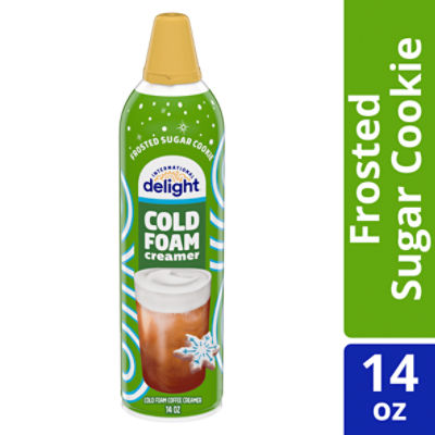 International Delight Frosted Sugar Cookie Cold Foam Coffee Creamer, 14 oz