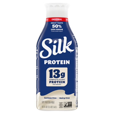Silk Protein Original Soy Protein Milk, 48 fl oz
