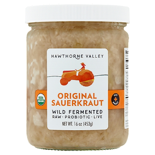 HAWTHORNE VALLEY Original Sauerkraut, 16 oz