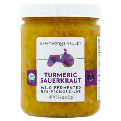 HAWTHORNE VALLEY Turmeric Sauerkraut, 16 oz ShopRite