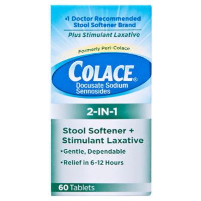 Colace 2-IN-1 Tablets 60s