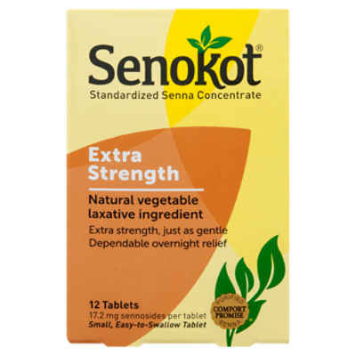 Senokot Extra Strength Tablets 12ct