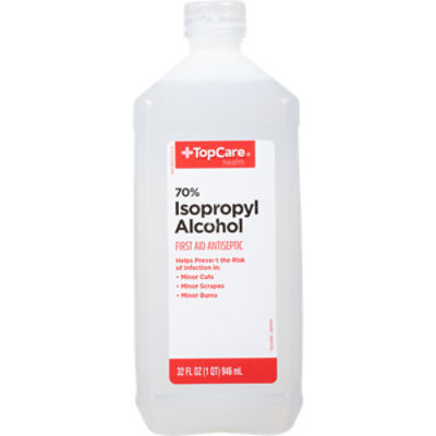 Top Care 70% Isopropyl Alcohol, 32 fl oz