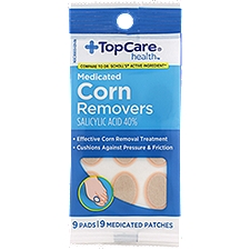 Top Care Medicated Corn Removers, 9 each, 9 Each