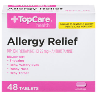 TopCare Complete Allergy Tablets, 48 each