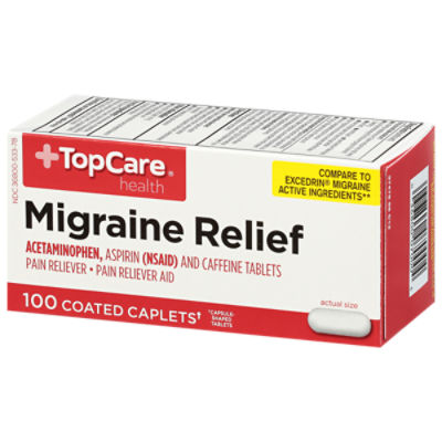 Walgreens Migraine Relief, Acetaminophen, Aspirin (NSAID) and Caffeine  Tablets