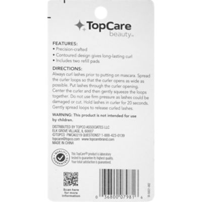 TopCare Eyelash Curler, 1 each