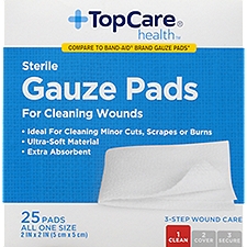 Top Care Gauze Pads - Sterile, 25 each, 25 Each