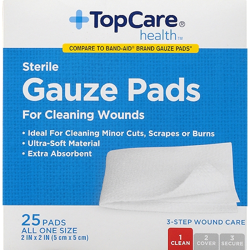 Top Care Gauze Pads - Sterile, 25 each