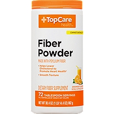 Top Care Natural Fiber - Orange Flavor, 30 oz