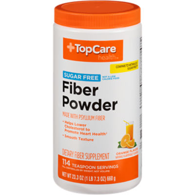 Top Care Natural Fiber - Orange Flavor, 23 oz