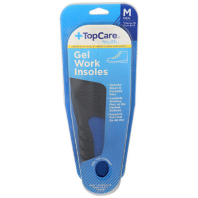 TopCare Cushion Insoles - Men's Memory Foam, 1 each