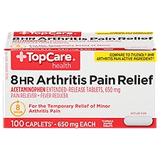 Top Care Arthritis Pain Relief, 100 each, 100 Each