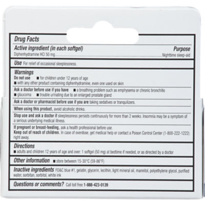 TopCare Sleep Aid Liquid Caplets, 32 each