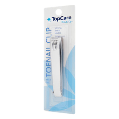TopCare Toenail Clip With File, 1 each