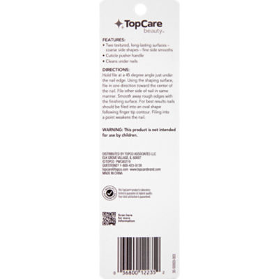 TopCare Nail File Sapphire - Large, 1 each