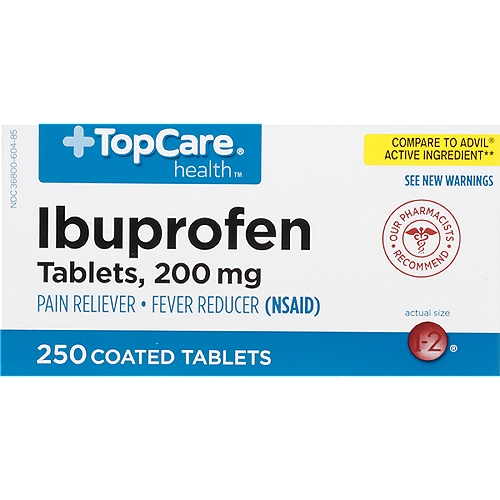 Top Care Ibuprofen - 200mg, 250 each