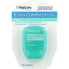 Top Care Dental Floss - Mint - Extra Comfort, 1 each, 1 Each
