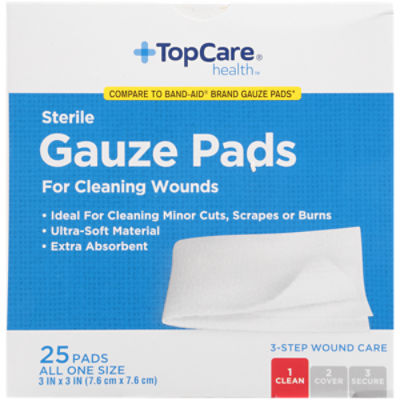 TopCare Sterile Pads, 25 each, 25 Each