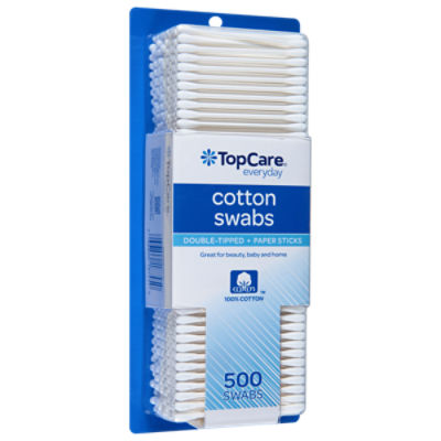 TopCare Cotton Swabs, 500 each
