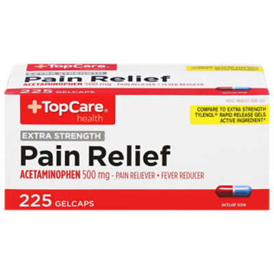 Top Care Pain Relief Extra Strength Gel Caps