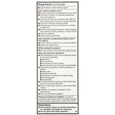TopCare Ibuprofen Oral Suspension - Children's Berry, 4 fl oz