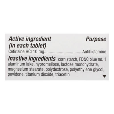 TopCare Allergy -All Day 24 Hour Cetirizine Tablets, 14 each
