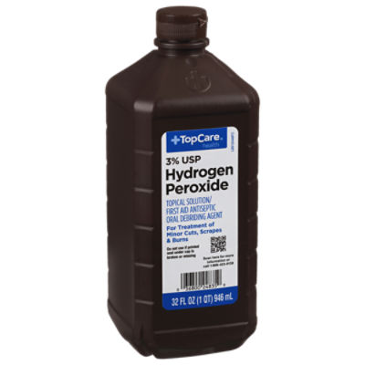 TopCare Hydrogen Peroxide Solution, 32 fl oz