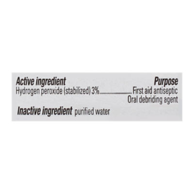 Basics Hydrogen Peroxide Topical Solution USP, 32 Fl Oz, Pack of 1