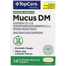Top Care TC MUCUS DM MAX      , 14 each
