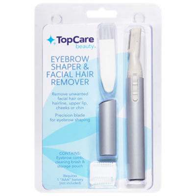 Top Care Eyebrow Shapers & Facial Hair Remover, 1 each