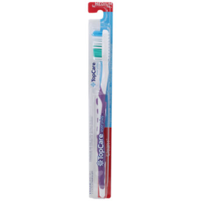 TopCare Toothbrush Clean + Medium, 1 each