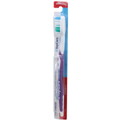 Top Care Toothbrush Clean + Medium, 1 each - ShopRite