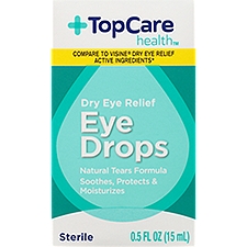 Top Care Eye Drops Dry Eye Relief, 0.5 oz